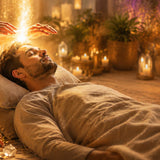 A Reiki practitioner gently providing a peaceful healing session while the recipient relaxes comfortably in a calm, welcoming environment.